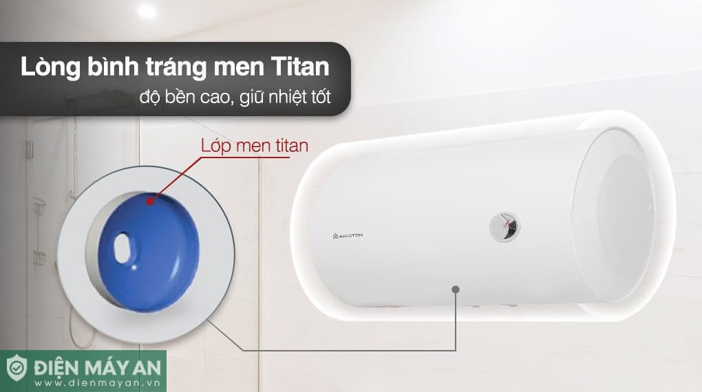 Bình nóng lạnh Ariston 100 lít PRO R 100 H 2.5 FE